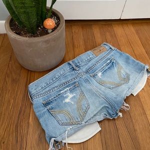 Hollister Denim Short Shorts